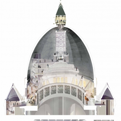 Le projet d&rsquo;aménagement du musée et du dôme de L&rsquo;Oratoire Saint-Joseph récompensé aux Canadian Architect Awards 2018