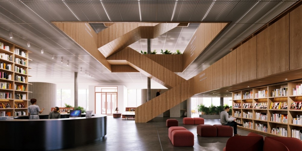 Architectural Competition – Place des pionniers<br>2021<br>